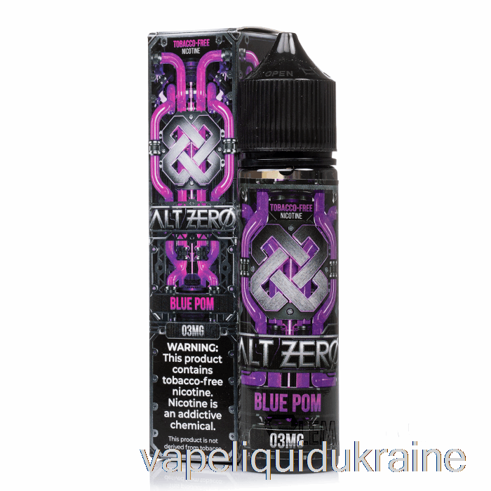 Vape Ukraine Blue Pom - Alt Zero - 60mL 6mg